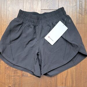 NWT lululemon track shorts - Size 4